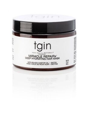 tgin Miracle RepaiRx Deep Hydrating Hair Mask for Curly, Coily and Wavy Hair New